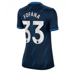 Chelsea Wesley Fofana #33 Bortatröja Dam 2023-24 Kortärmad